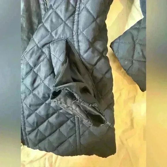 SO Girls Size 6/6X Quilted Lightweight Jacket Blue - Picture 6 of 6